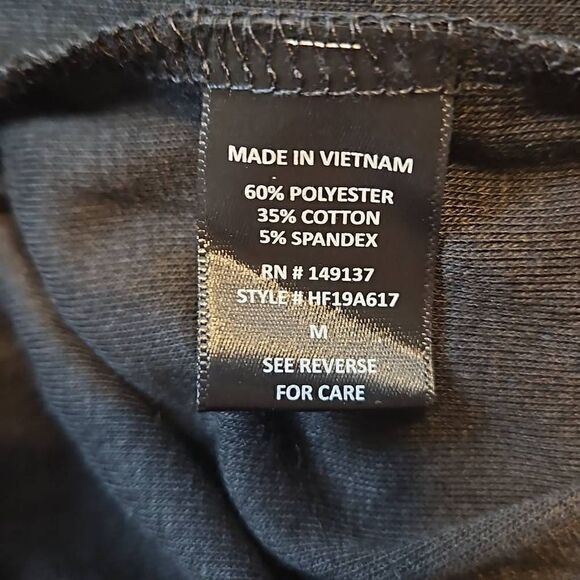 HYFVE Long Sleeve Surplice Top Drawstring Jumpsuit Black Medium - Picture 5 of 8